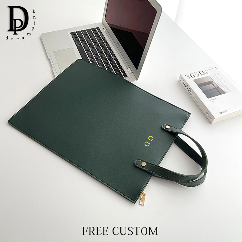 Luxury Tote Bags With Zipper - Luxury Design Custom Name Laptop Bag