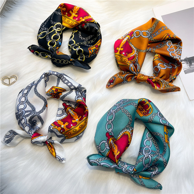 Luxury Bags China - Luxury chain scarf, versatile elegant neckerchief,