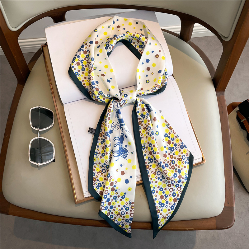 Luxury Bags China - Fashion Print Long Silk Scarf For