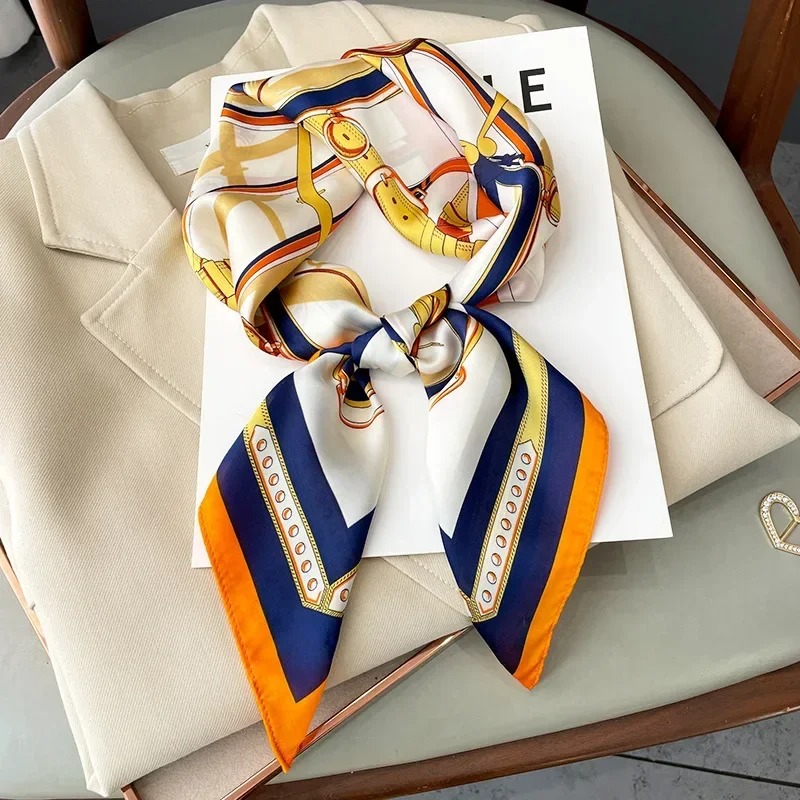 Luxury Bags Brands - Luxury Design Skinny Silk Square Scarf
