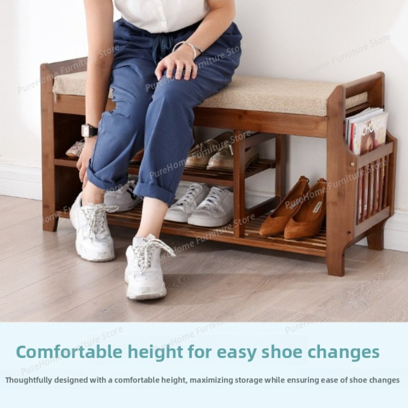 Luxury Bags Entry - Shoe Changing Stool,entry-level Storage Soft Bag