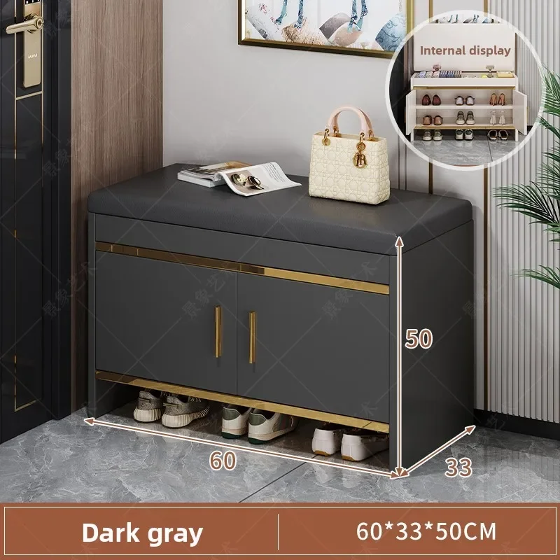 Luxury Bags Entry - shoe change stool household light luxury