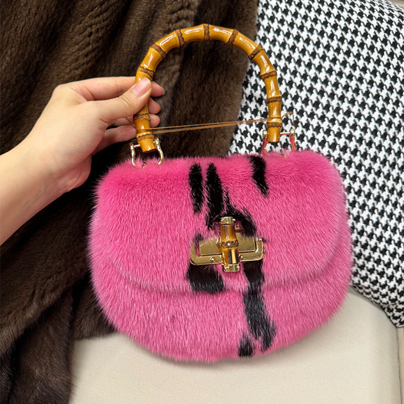 Luxury Bags Gr - Women's Bags Mink Fur Handbags Designer