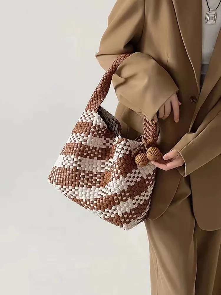 Luxury Tote Bags With Zipper - 2025 Luxury PU Leather Tote Bag