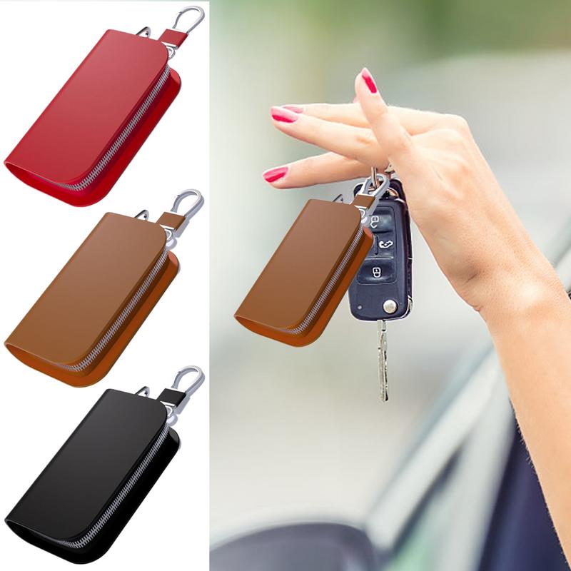 Luxury Bags Entry - Car Key Fob Case Leather Car