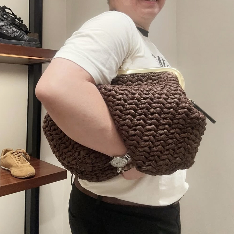 Hand-Woven Kisslock Frame Shou - Luxury Bags Duffle recension och pris