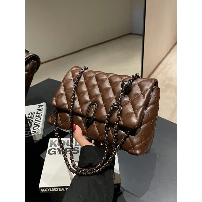 2026 Women's Beige Diamond Qui - Luxury Bags For School recension och pris