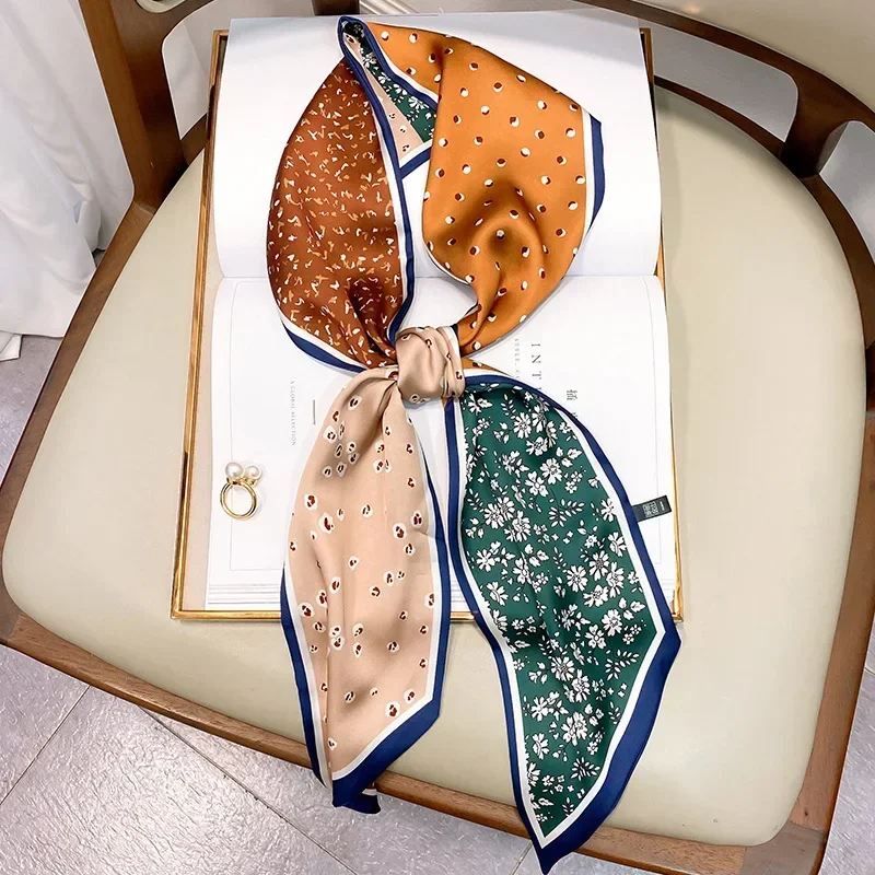 Design Print Skinny Scarf Plai - Luxury Bags Brands recension och pris