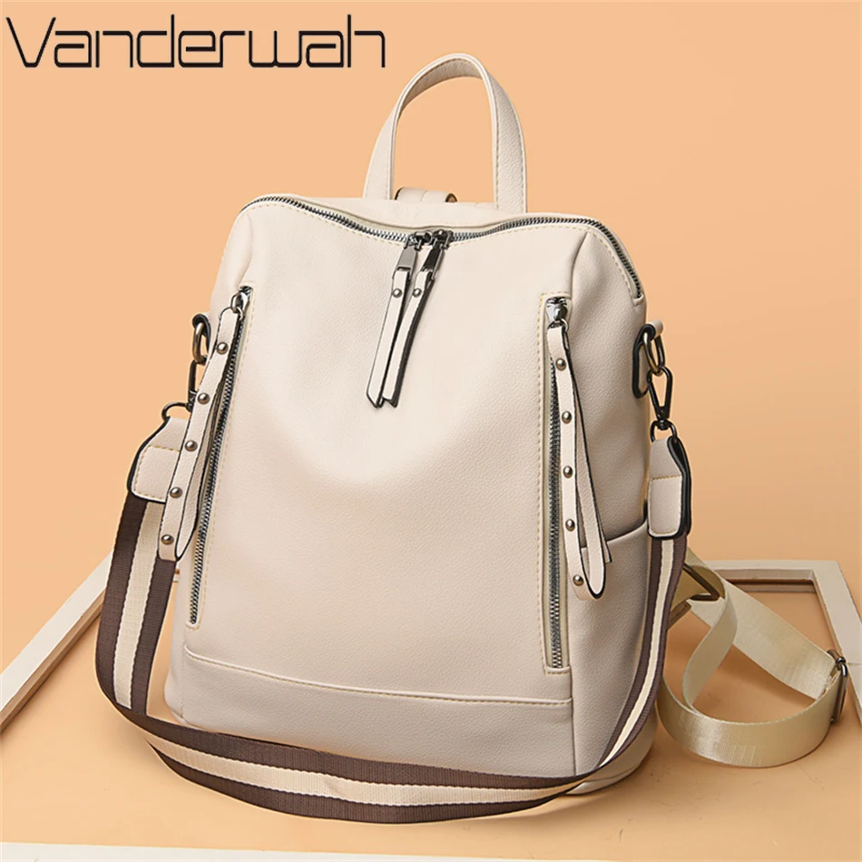Brand Luxury Backpacks Soft Le - Luxury Tote Bags With Zipper recension och pris