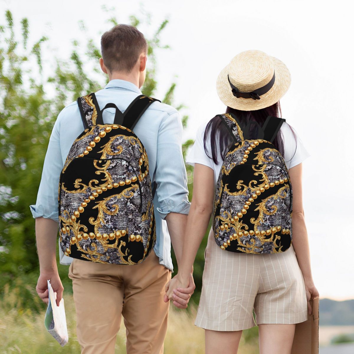 Luxury Golden Europe Floral Ba - Luxury Bags Europe recension och pris