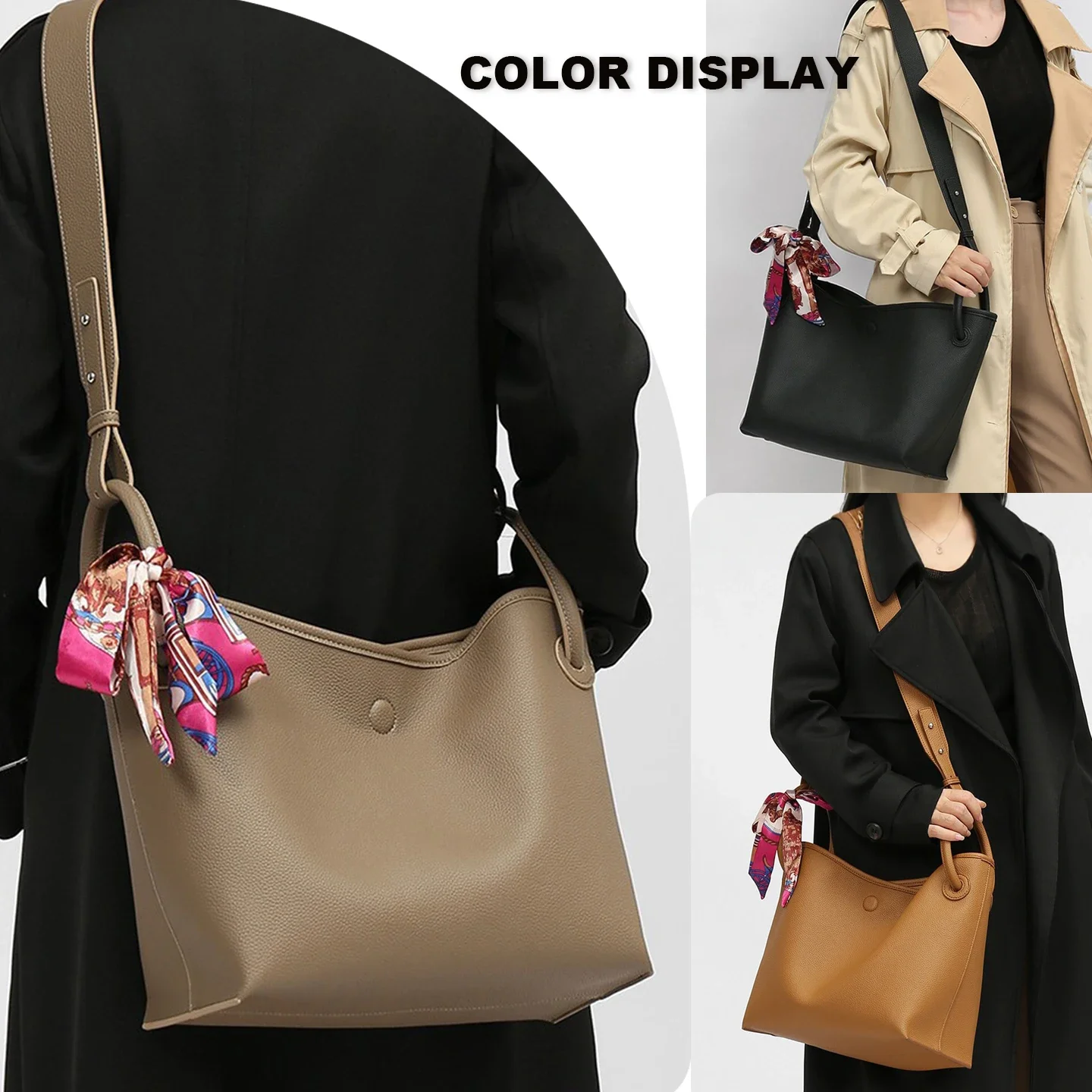 Light Luxury High end Women To - Luxury Tote Bags With Zipper recension och pris