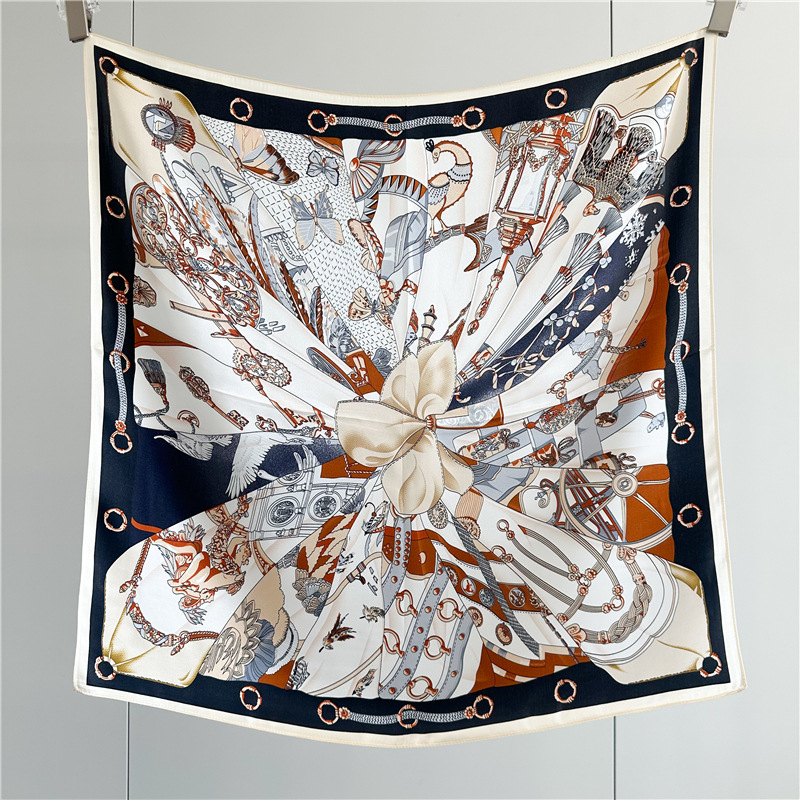 Summer Silk Scarf Women Soft S - Luxury Bags China recension och pris