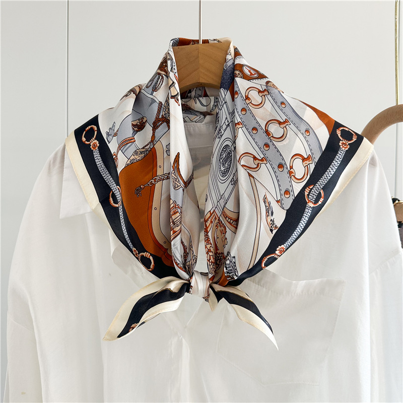 Summer Silk Scarf Women Soft S - Luxury Bags China recension och pris