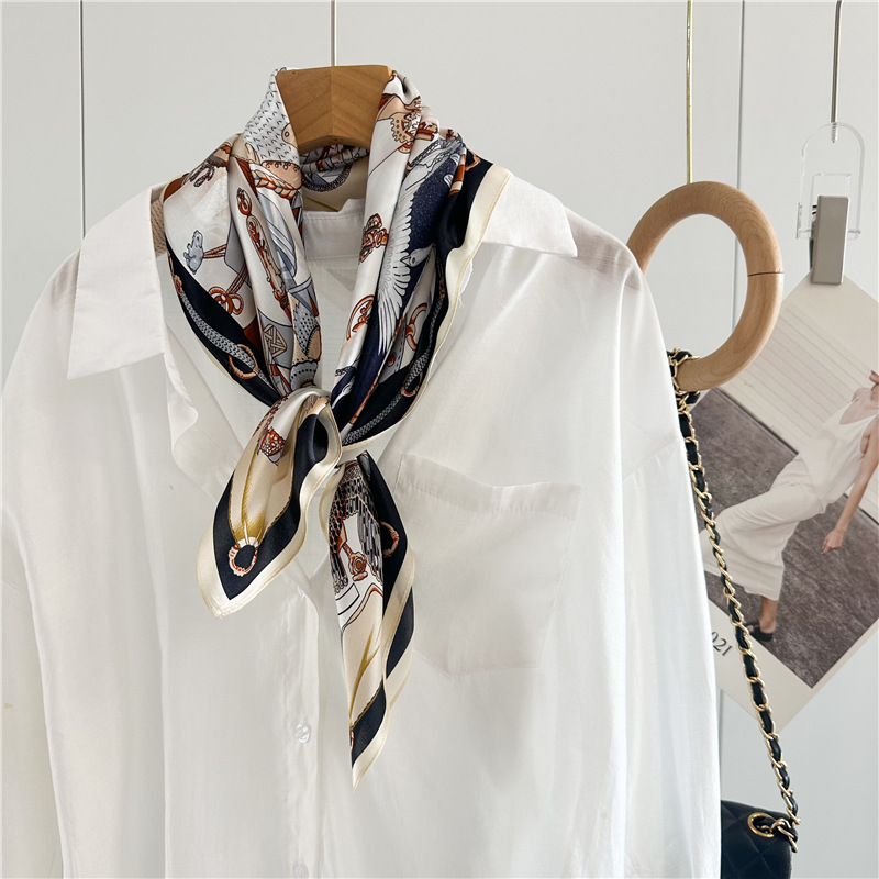 Summer Silk Scarf Women Soft S - Luxury Bags China recension och pris