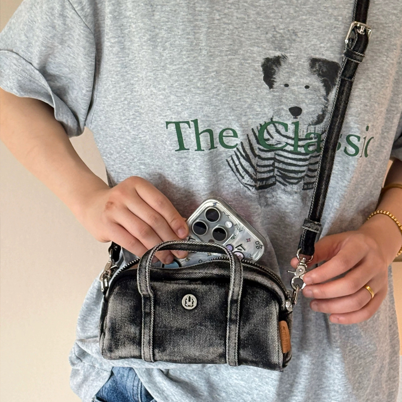 Korean Casual Mini Denim Box B - Luxury Bags China recension och pris