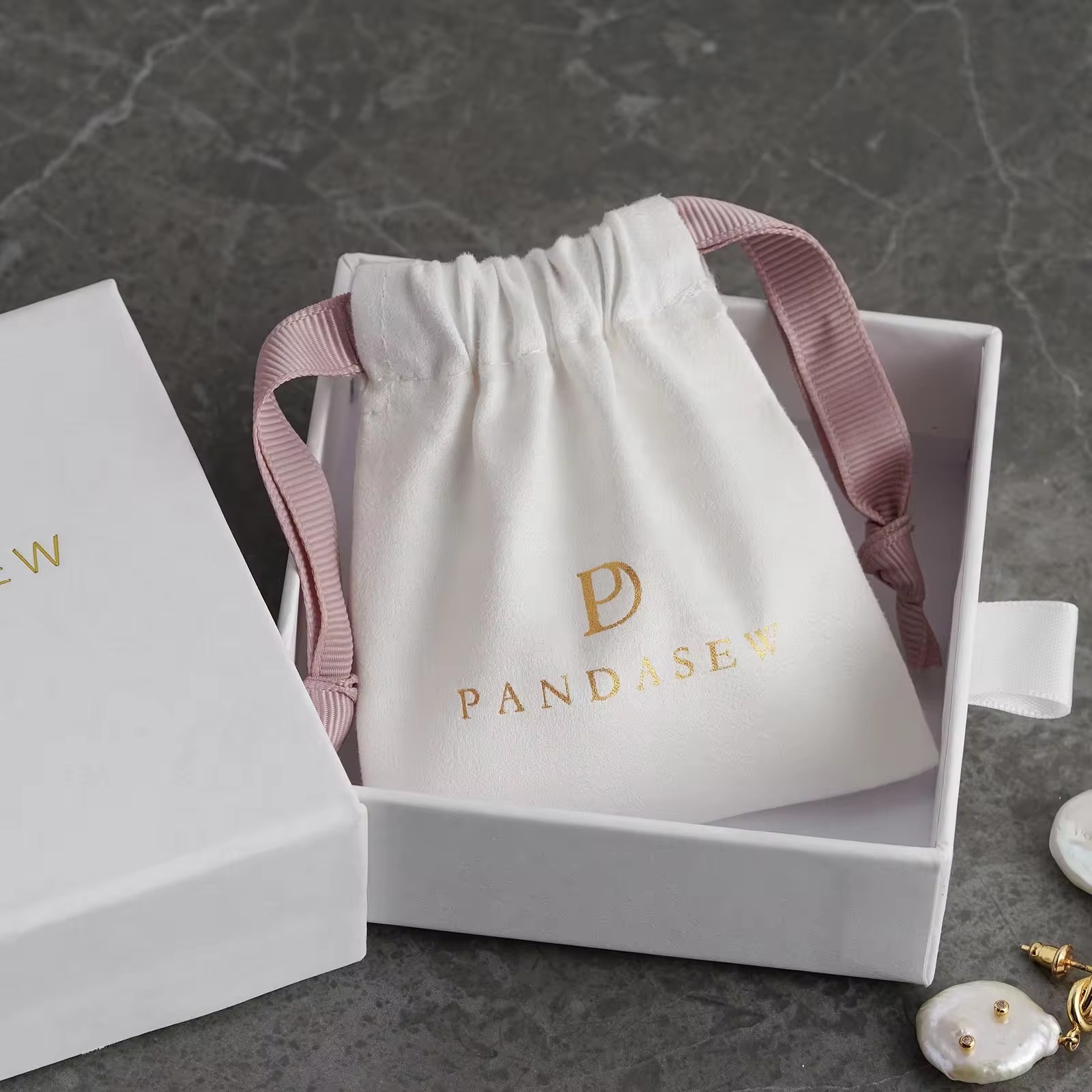 Custom Logo Luxury Suede Draws - Luxury Bags For School recension och pris