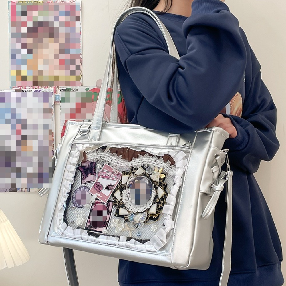 New Japanese Cute Kawaii Girls - Luxury Tote Bags With Zipper recension och pris