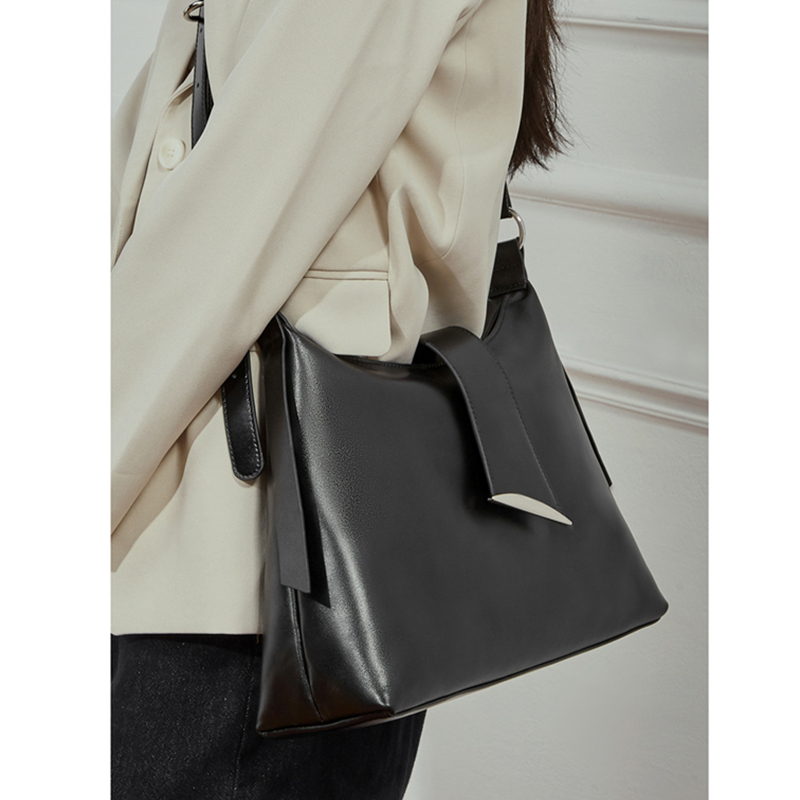Hifashion Cowhide Genuine Leat - Luxury Tote Bags With Zipper recension och pris