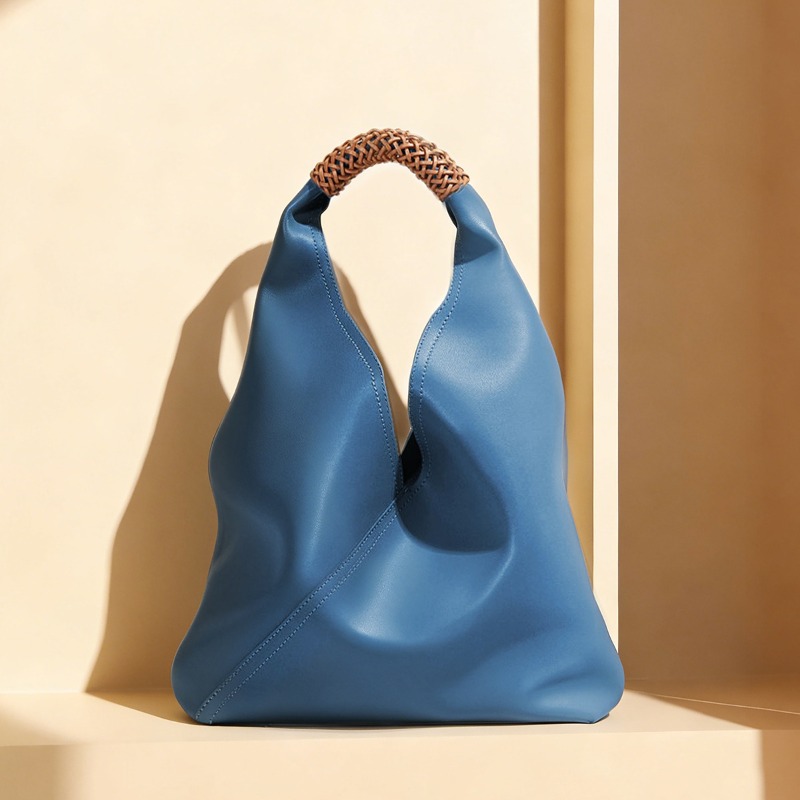 Genuine Leather Underarm Bag F - Luxury Tote Bags With Zipper recension och pris