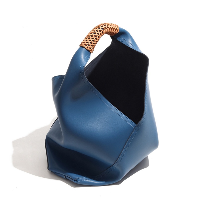 Genuine Leather Underarm Bag F - Luxury Tote Bags With Zipper recension och pris
