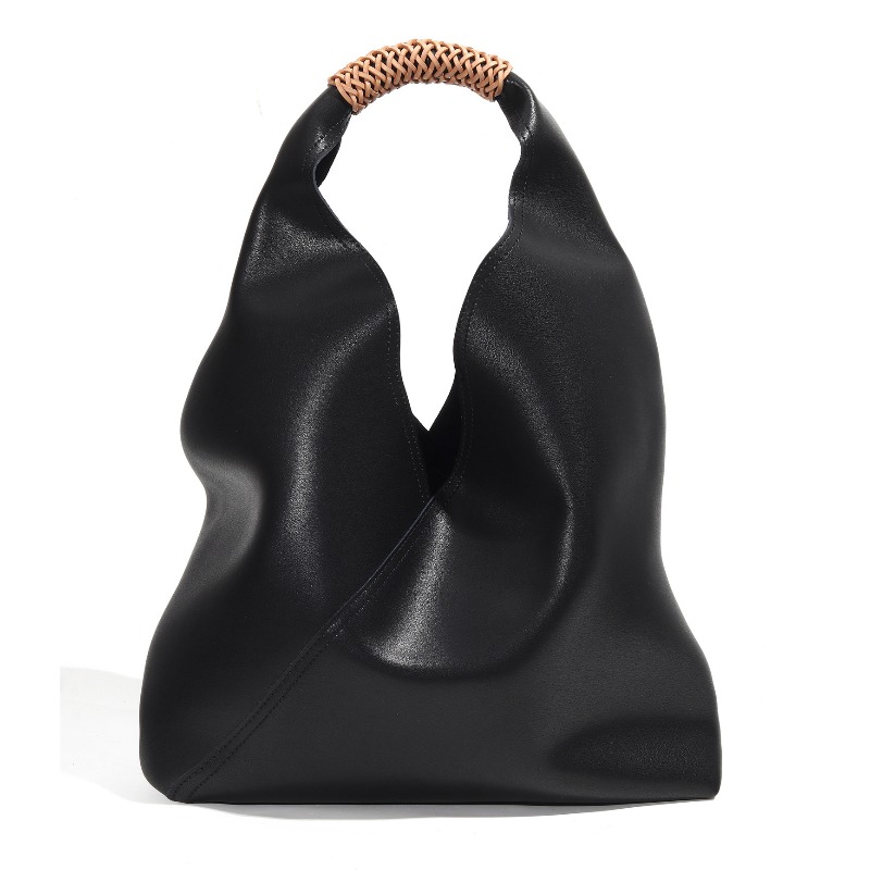 Genuine Leather Underarm Bag F - Luxury Tote Bags With Zipper recension och pris