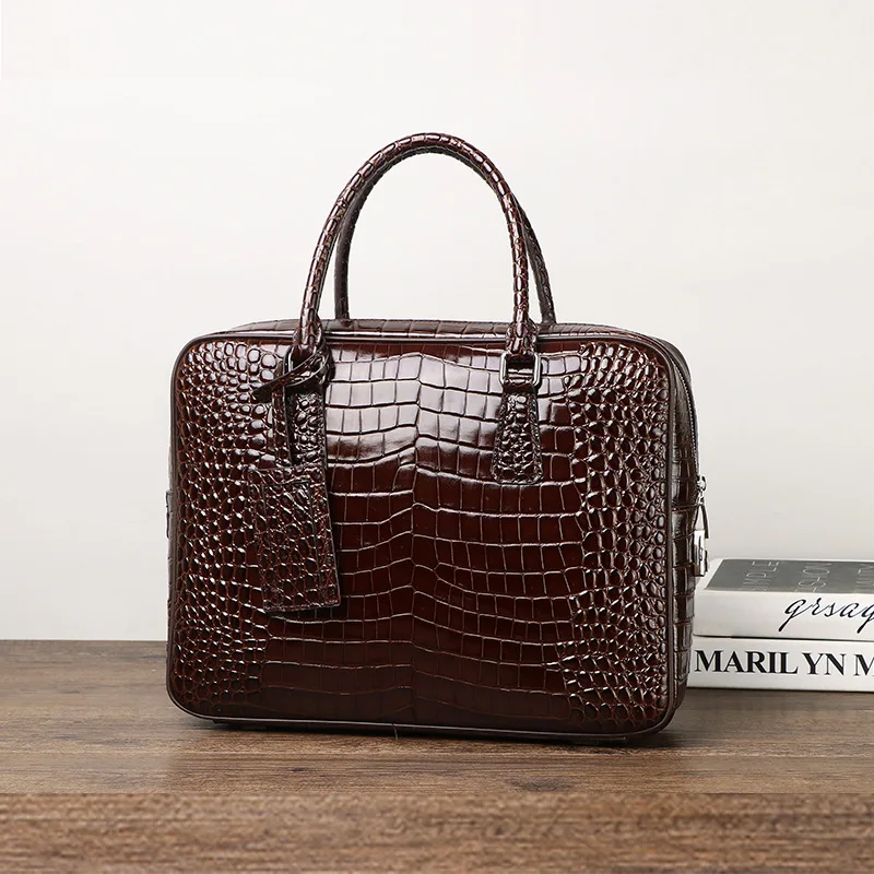 2025 New Luxury Alligator Patt - Luxury Bags For School recension och pris