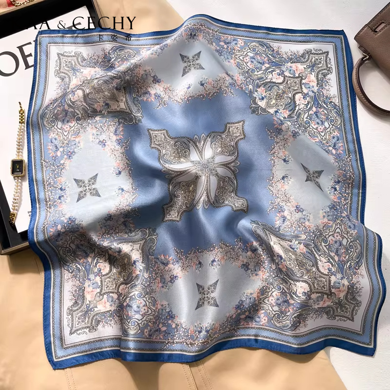 Baroque Floral 100% Mulberry S - Luxury Bags China recension och pris
